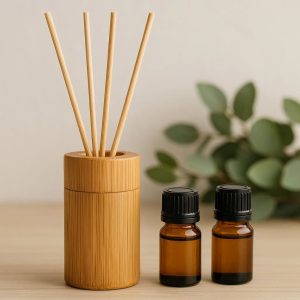 20 Natural Bamboo Reed Diffuser with Essential Oil Blends