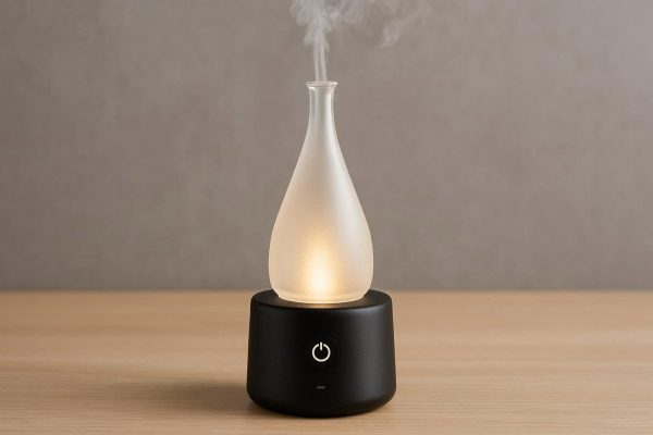 27 Smart Glass Bottle Nebulizing Diffuser with Remote Control